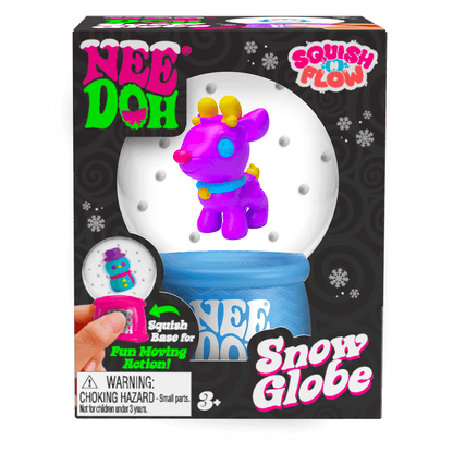 NeeDoh Squish N Flow Snow Globe