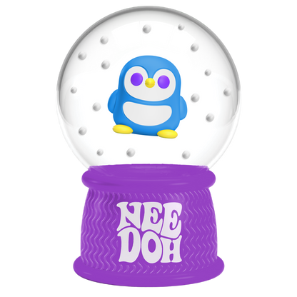 NeeDoh Squish N Flow Snow Globe