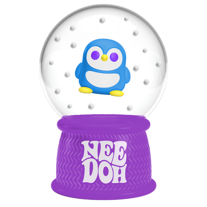 NeeDoh Squish N Flow Snow Globe