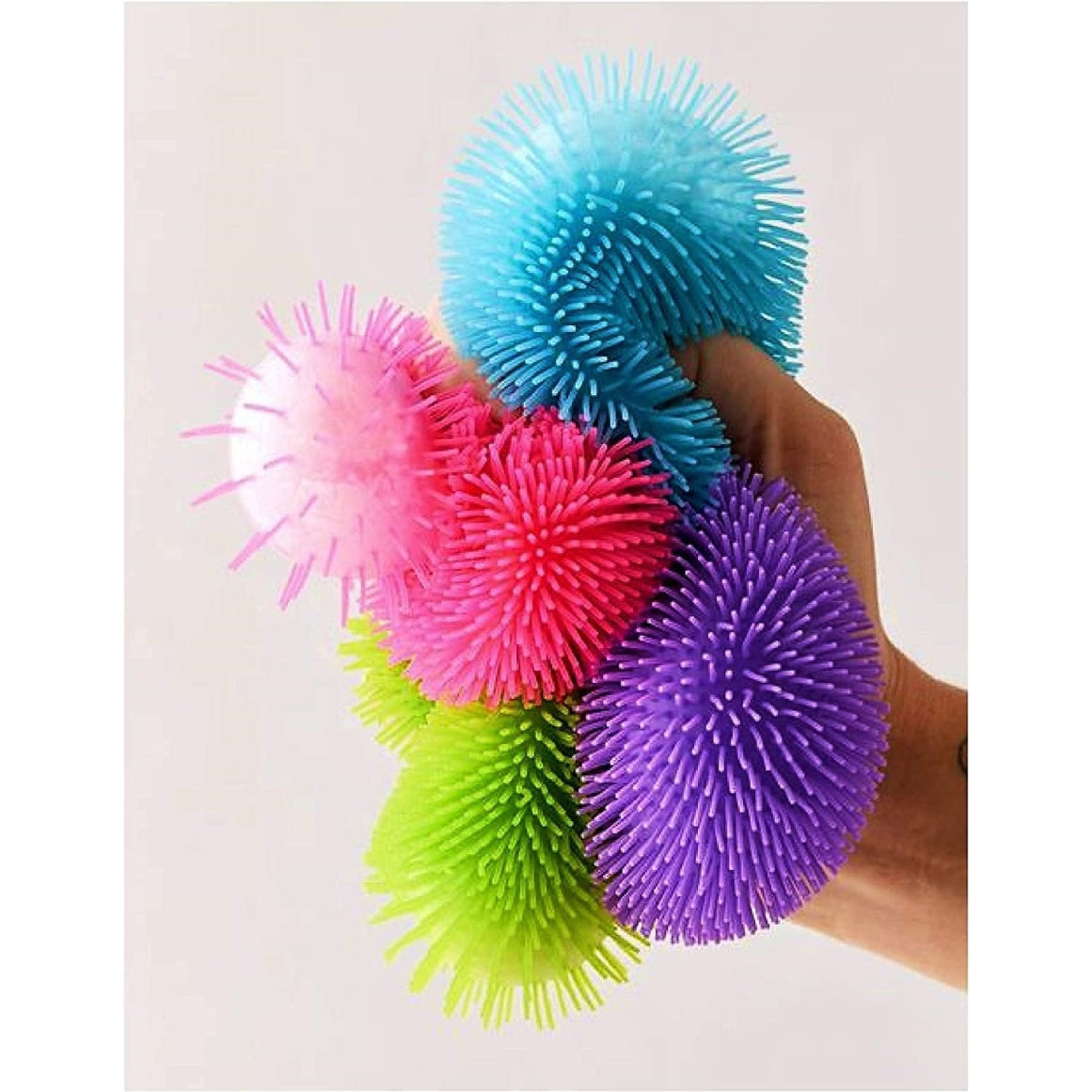 NeeDoh Shaggy Ball – Neon Squishy – 3 Pack