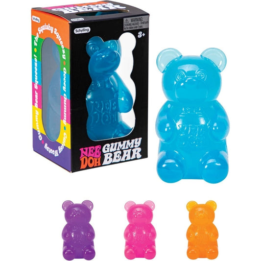 NeeDoh Gummy Bear – Jelly Sensory Toy – 3.5”