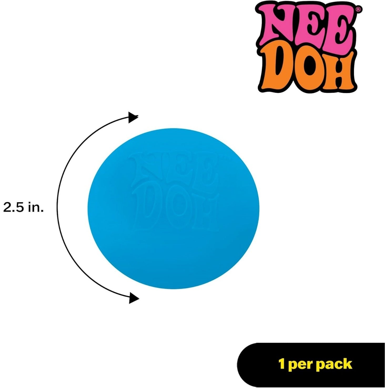 NeeDoh Original Sensory Ball – Pink