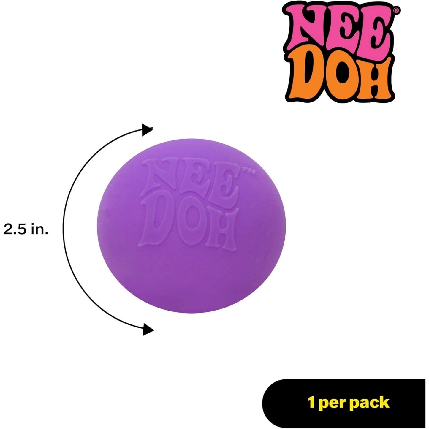 NeeDoh Original Sensory Ball – Pink