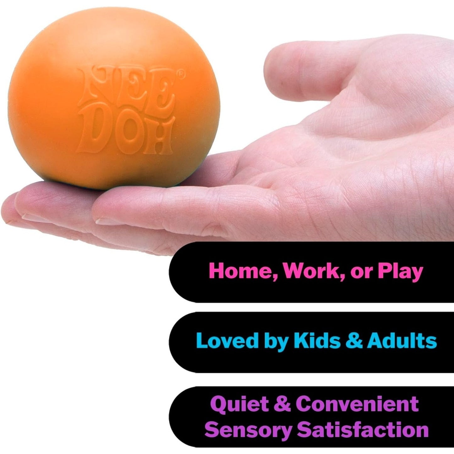 NeeDoh Original Sensory Ball – Pink