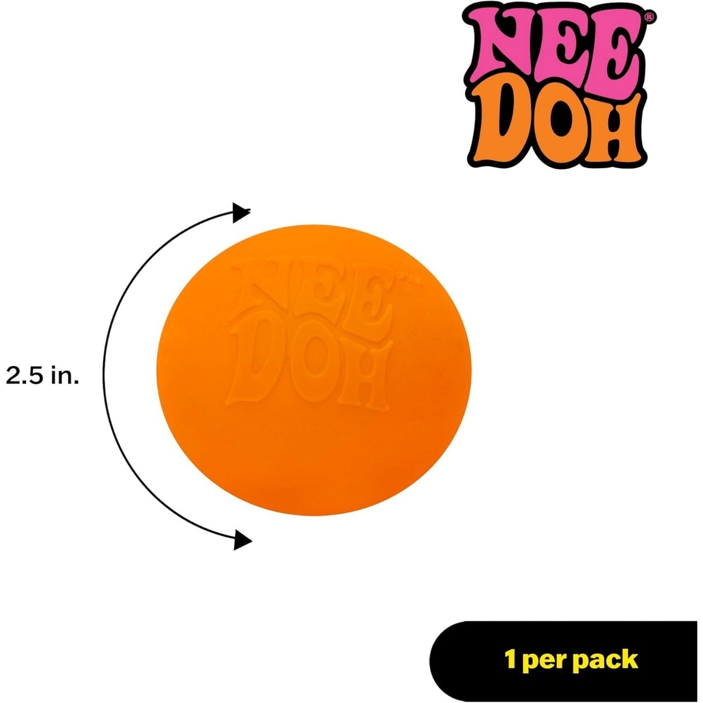 NeeDoh Original Sensory Ball – Pink