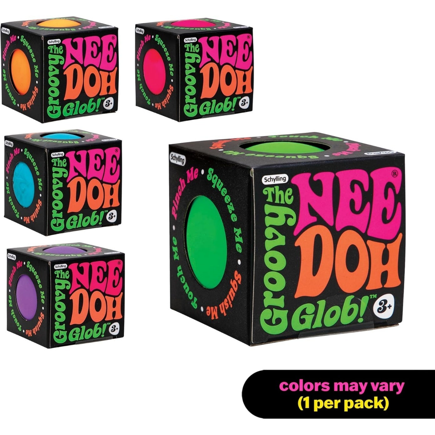 NeeDoh Original Sensory Ball – Pink