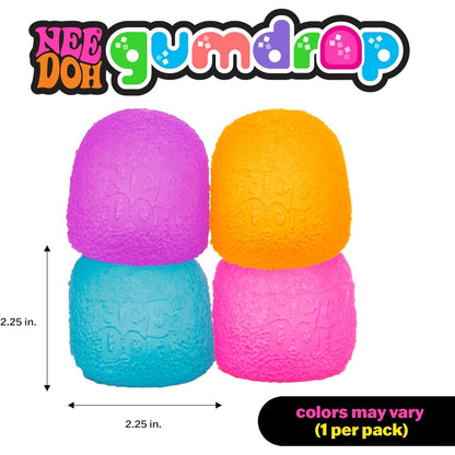 NeeDoh Gumdrop – Textured Sensory Toy – 2.5”
