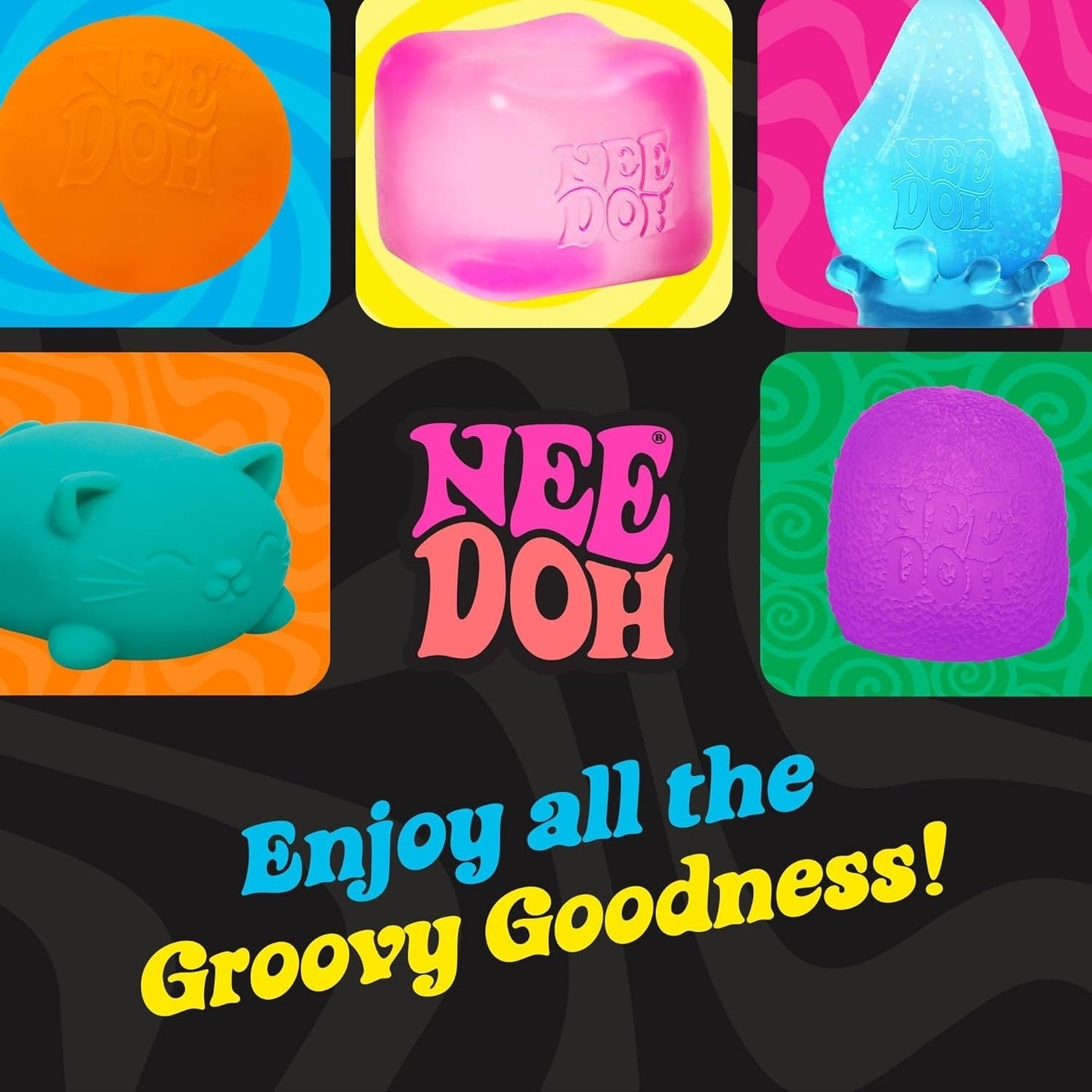 NeeDoh Gumdrop – Textured Sensory Toy – 2.5”