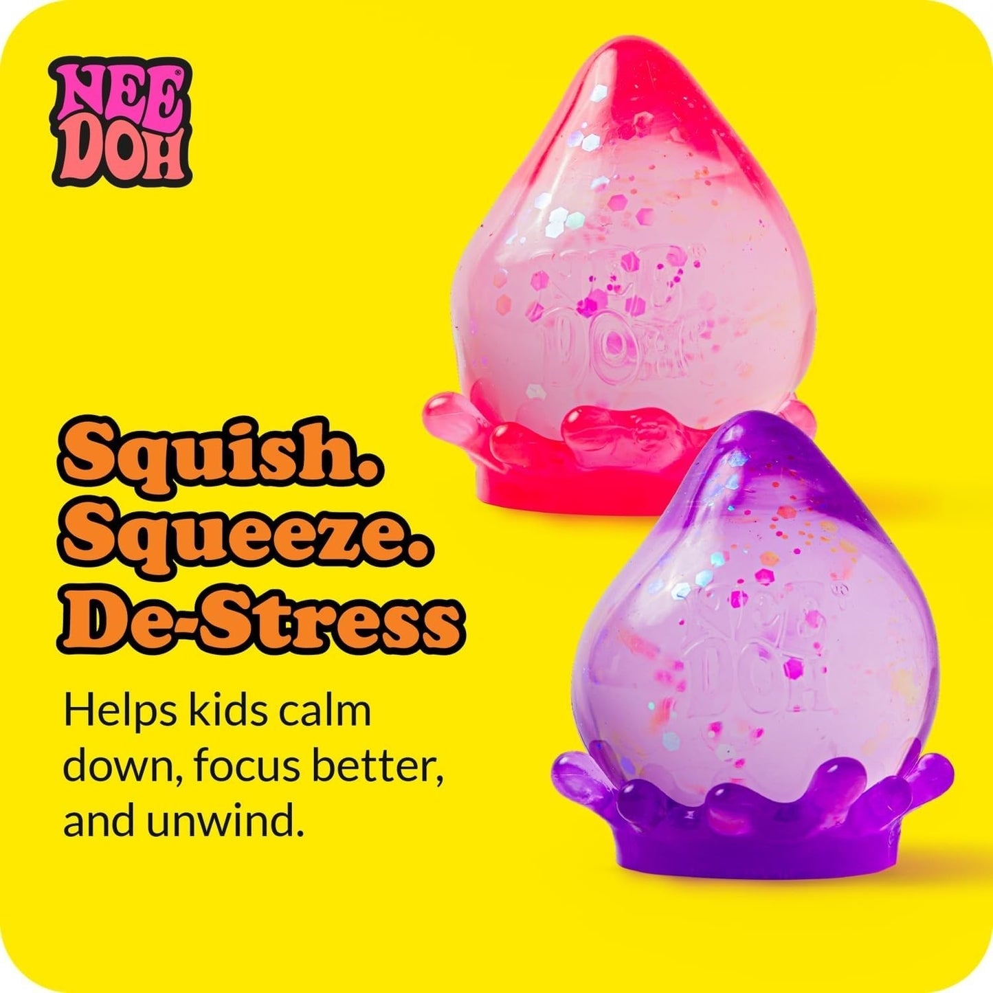 NeeDoh Dream Drop – Smooth Squeeze – 1 Pack