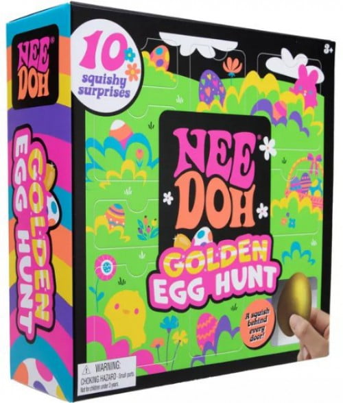 Easter Golden Egg Hunt Mystery 10-Pack (10 Squishy Surprises!)