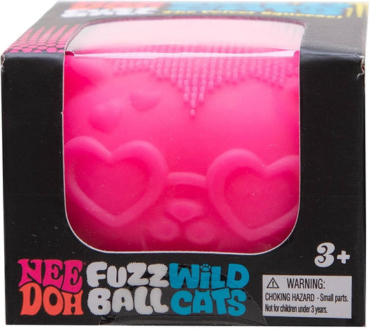 Fuzz Ball Wild Cats Stress Ball [1 RANDOM Color]