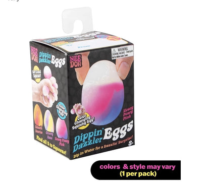Dippin Dazzler - Sensory Squeeze Egg, Changes Color