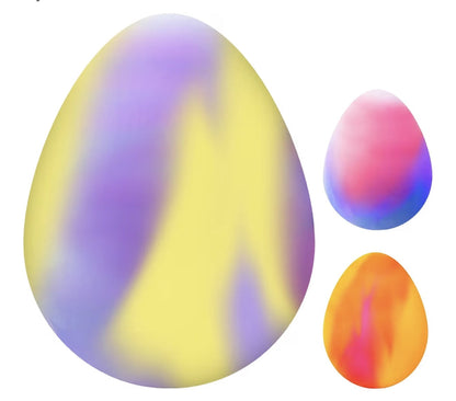 Dippin Dazzler - Sensory Squeeze Egg, Changes Color