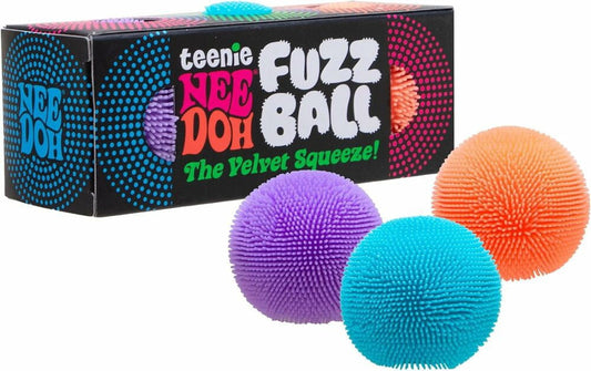 Teenie Nee Doh Fuzz Ball 3-Pack