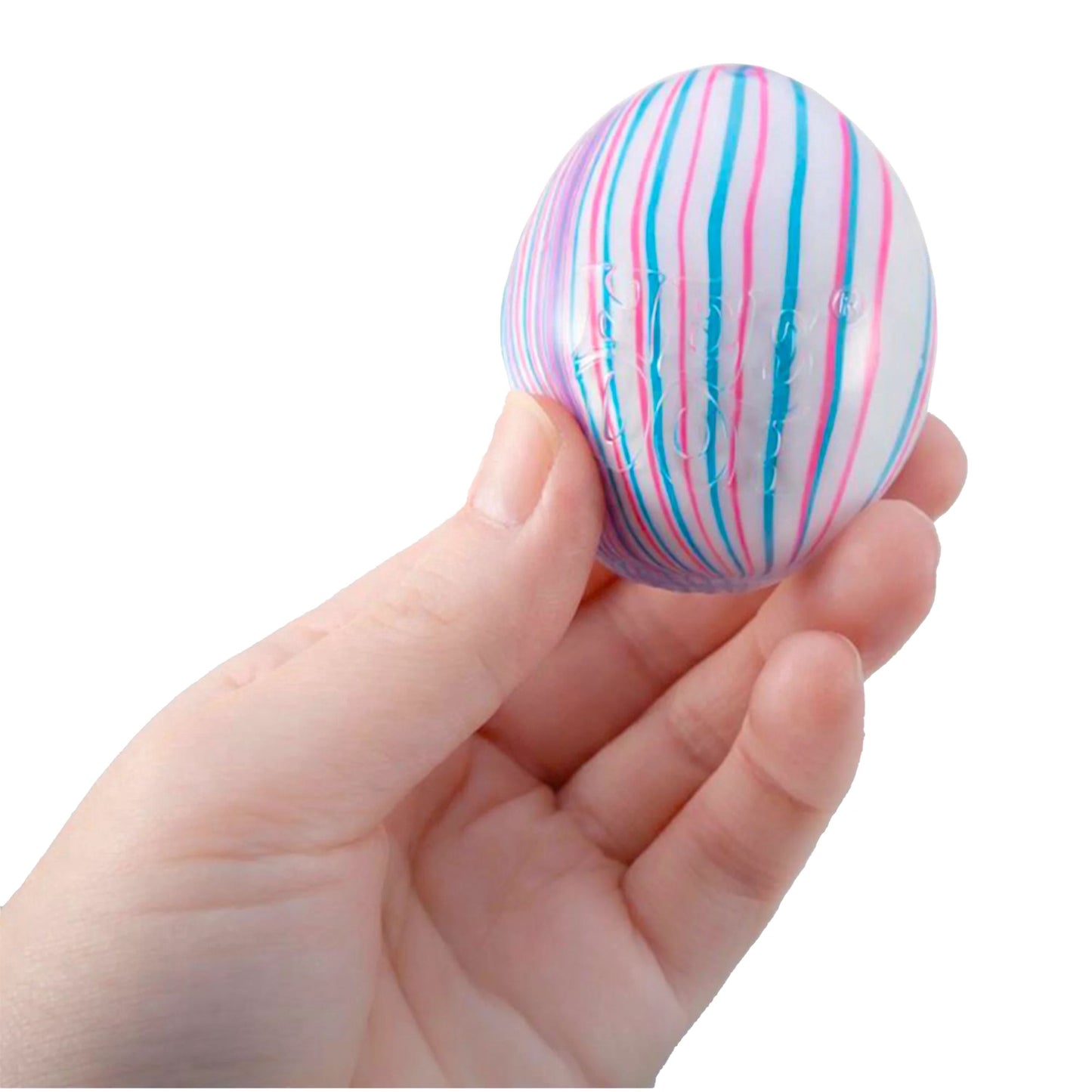NEW NEE DOH SENSORY FIDGET STRESS RELIVER SWIRLIE EGG (1 RANDOM COLOR