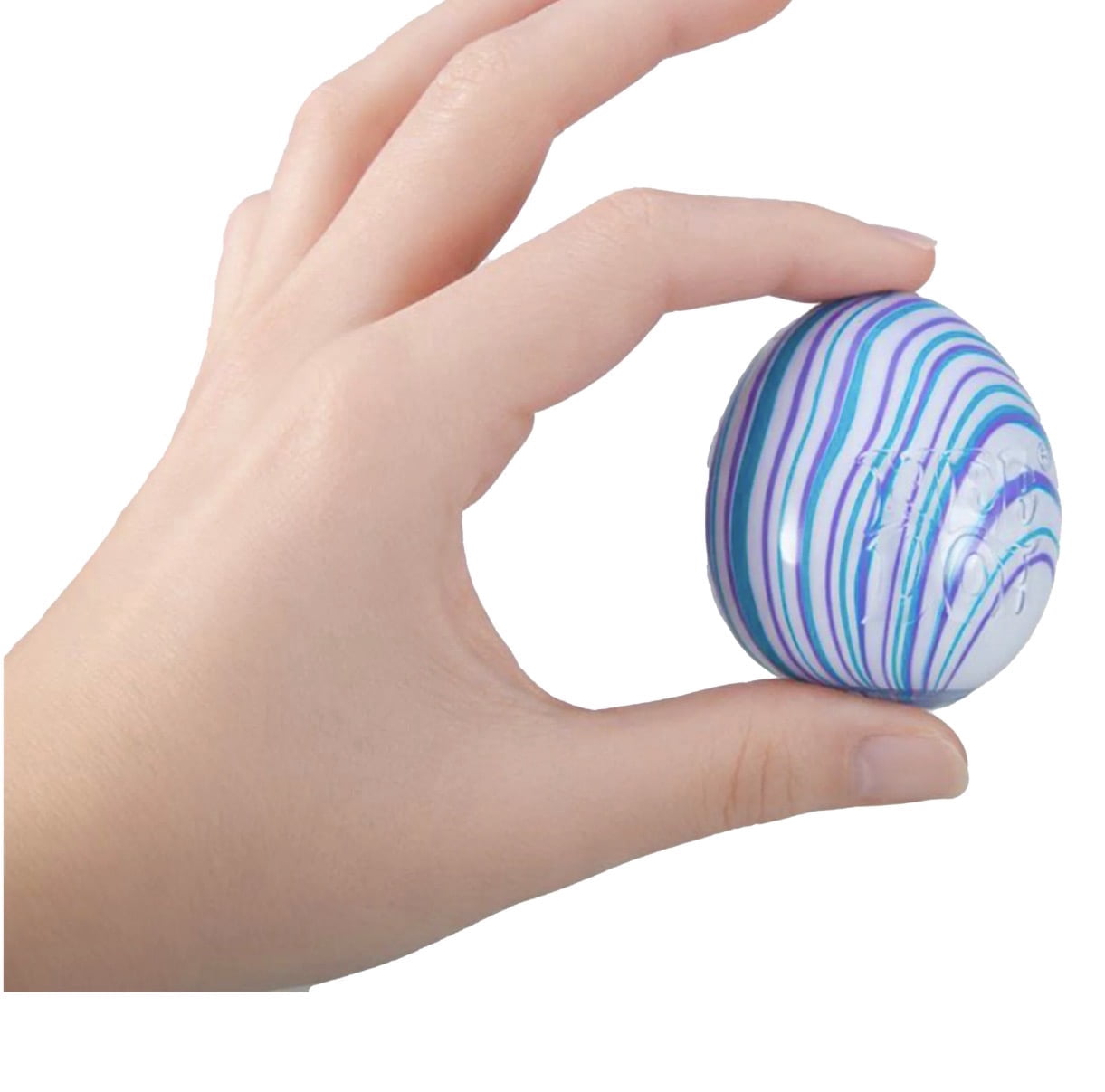 NEW NEE DOH SENSORY FIDGET STRESS RELIVER SWIRLIE EGG (1 RANDOM COLOR