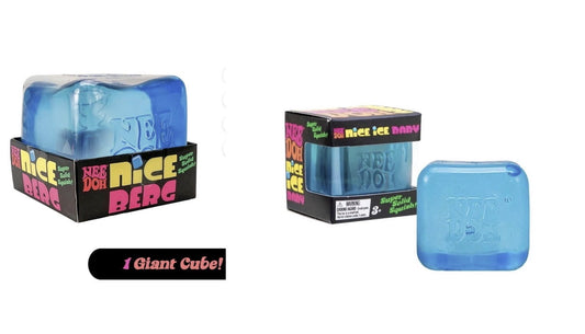 Nice berg and mini cube set - 2 piece massage stress relief ball - Ran