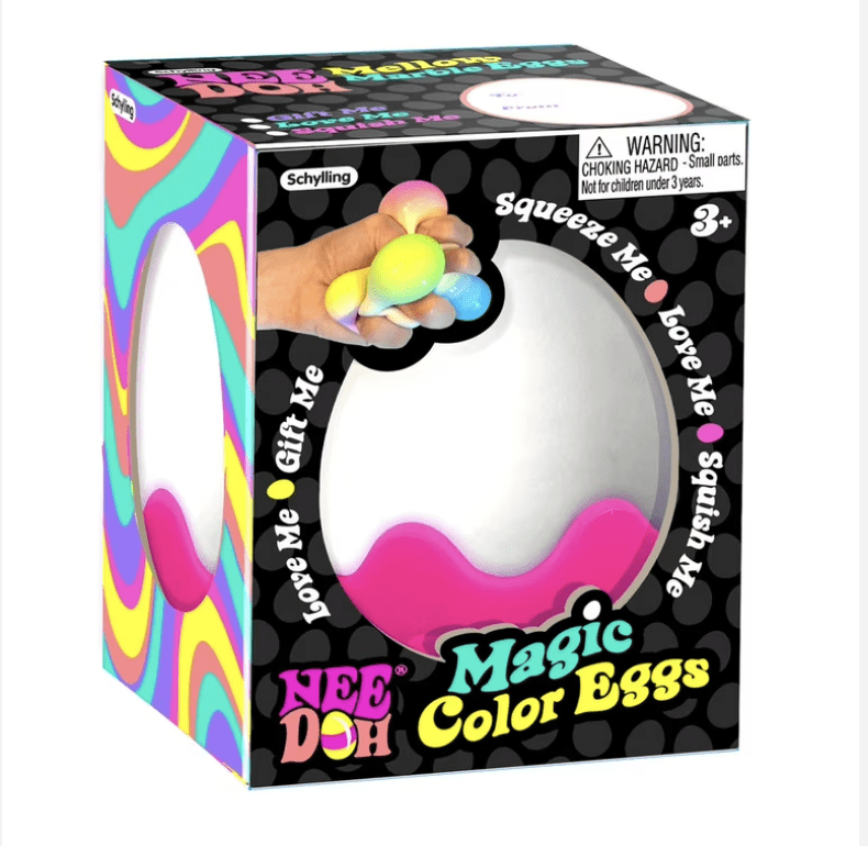 Sensory Magic Color Egg Stress Ball (1 Random Color)