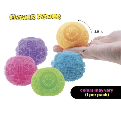 Fuzz Flower Stress Sensory Ball, 1 random color