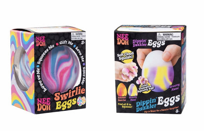 Swirlie Dippin' Dazzler Eggs Sensory Stress Color Changing Easter Stre