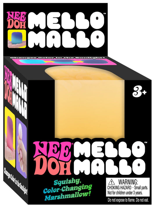 Mello Mallo YELLOW Stress Ball (Squishy Color Changing Marshmallow!)