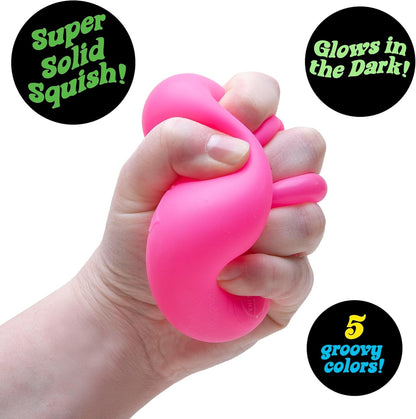Nice Cube Glow - Sensory Toy with a Super Solid Squish - Glows in The