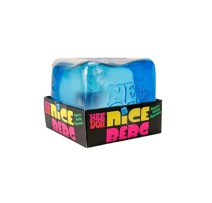 Nice Berg, Satisfying Square Shaped Sensory Toy, Blue, Children Ages 3