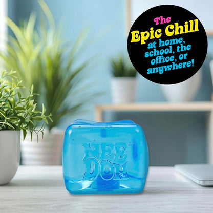 Nice Berg, Satisfying Square Shaped Sensory Toy, Blue, Children Ages 3