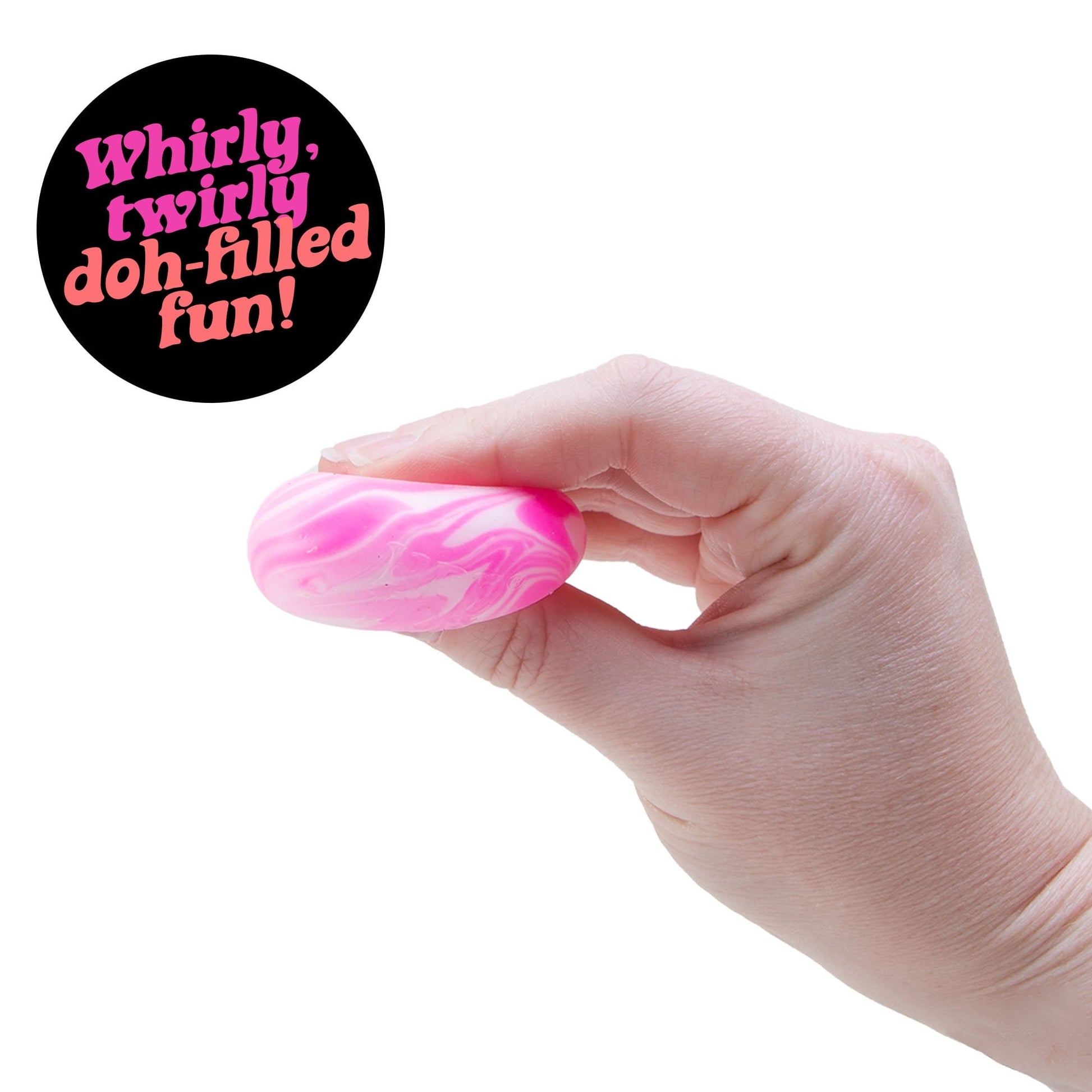 Teenie Swirl, Satisfying Sensory Toy, (4 Pack Colors May Vary), Childr