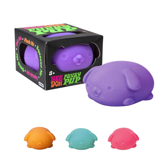 Funky Pup Novelty Fidget Toy, (1 Piece, Color May Vary), Children Ages