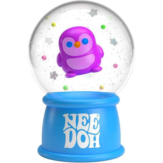Squish n' Flow Squishy the Penguin Snow Globe Stress Ball