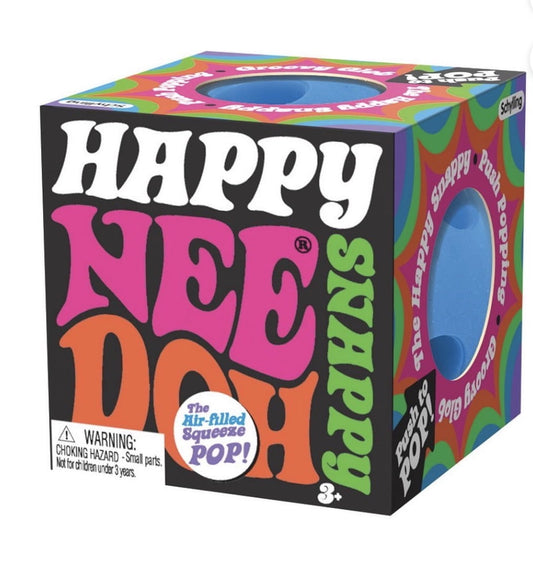 The Groovy Glob Happy Snappy Stress Ball Reliever, (1 color chosen at