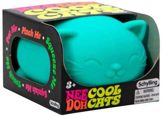 Cool Cats TEAL Small Stress Ball