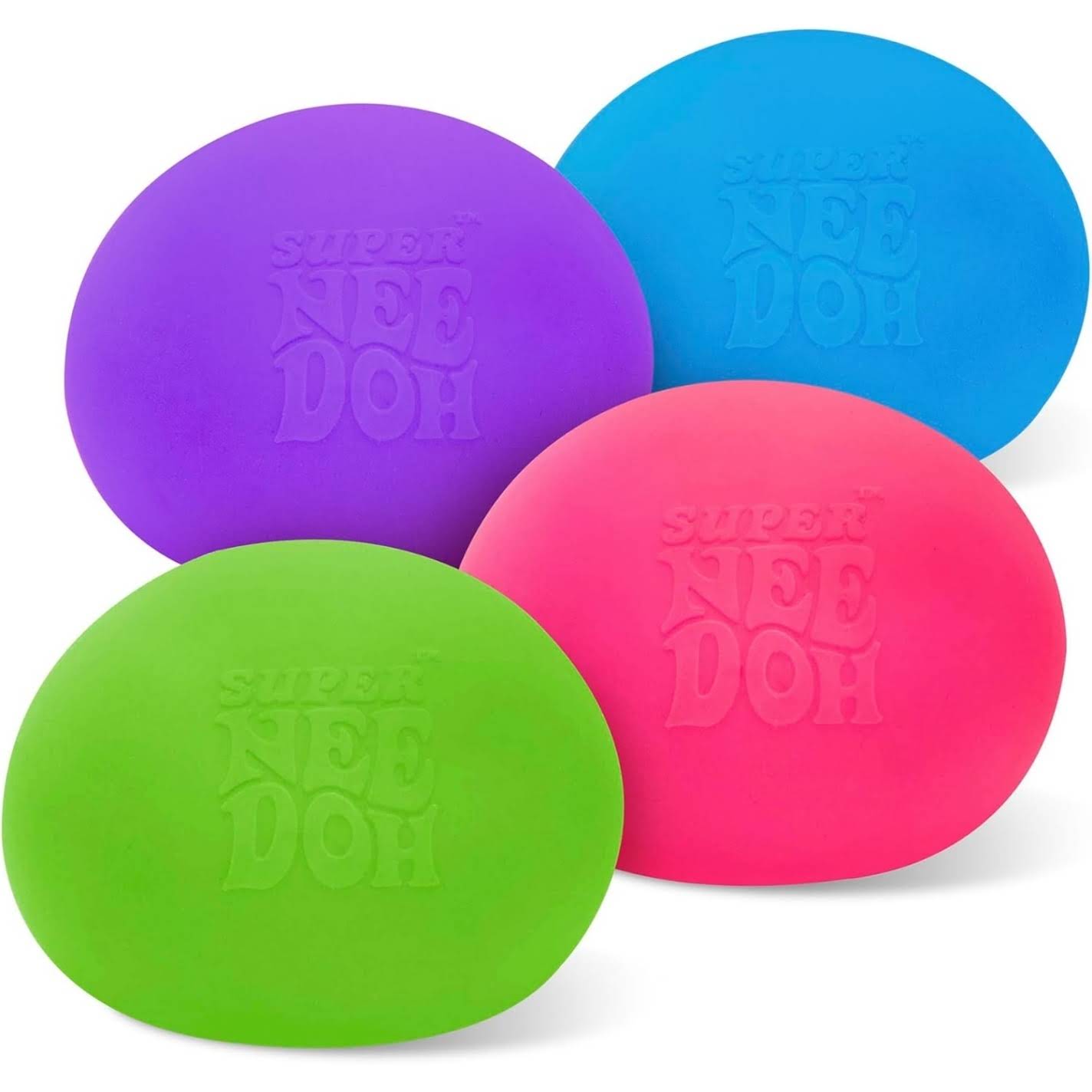 Super NeeDoh – Jumbo Stress Ball – 4.5″ – Assorted
