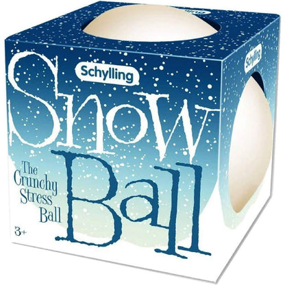 NeeDoh Snow Ball Stress Balls – Crunchy & Squishy – 2 Pack