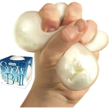 NeeDoh Snow Ball Stress Balls – Crunchy & Squishy – 2 Pack