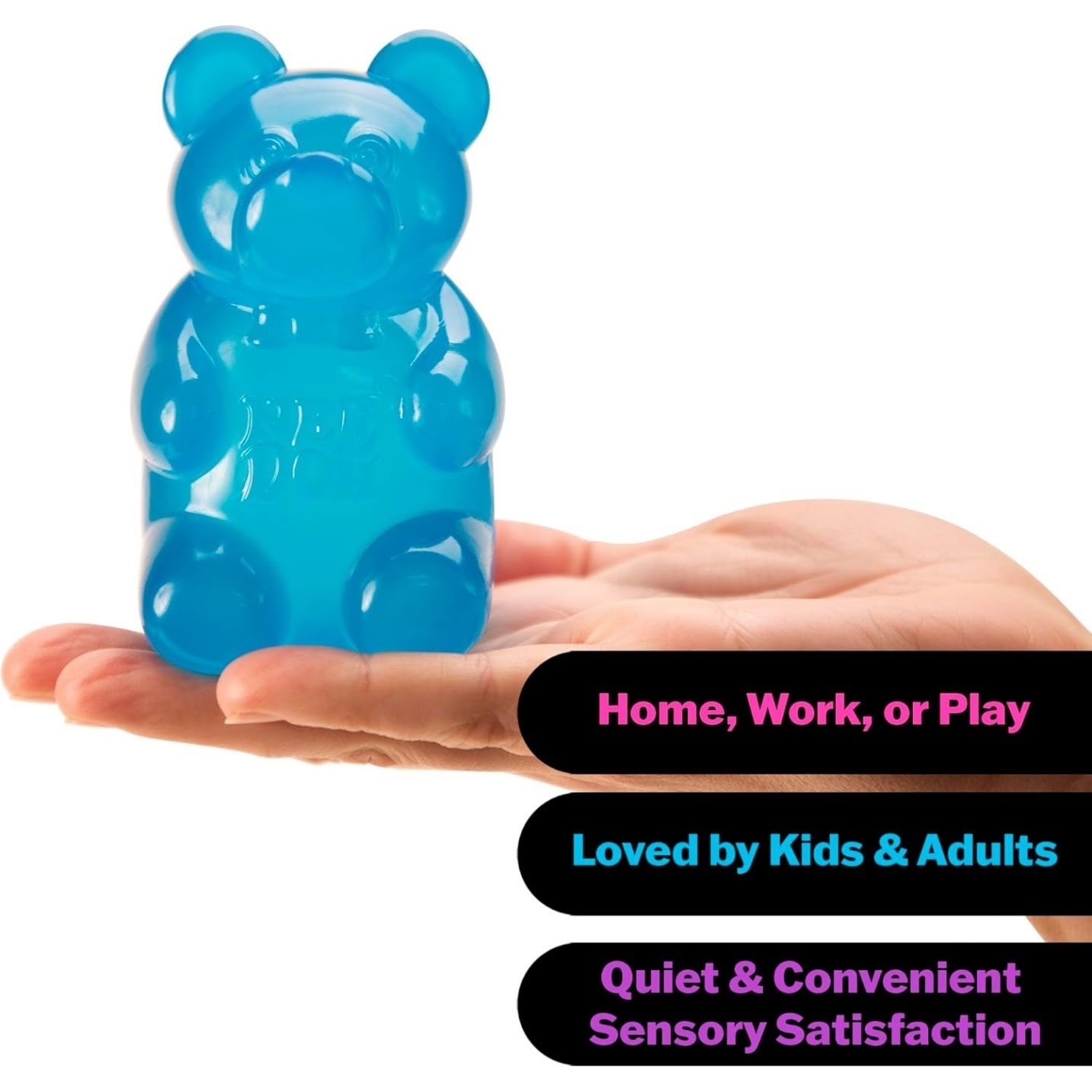NeeDoh Gummy Bear – Jelly Sensory Toy – 3.5″