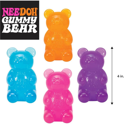 NeeDoh Gummy Bear – Jelly Sensory Toy – 3.5″