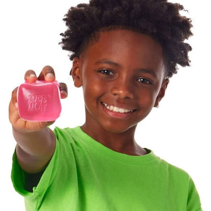 NeeDoh Nice Cube – Solid Squish – 3 Pack (Assorted)